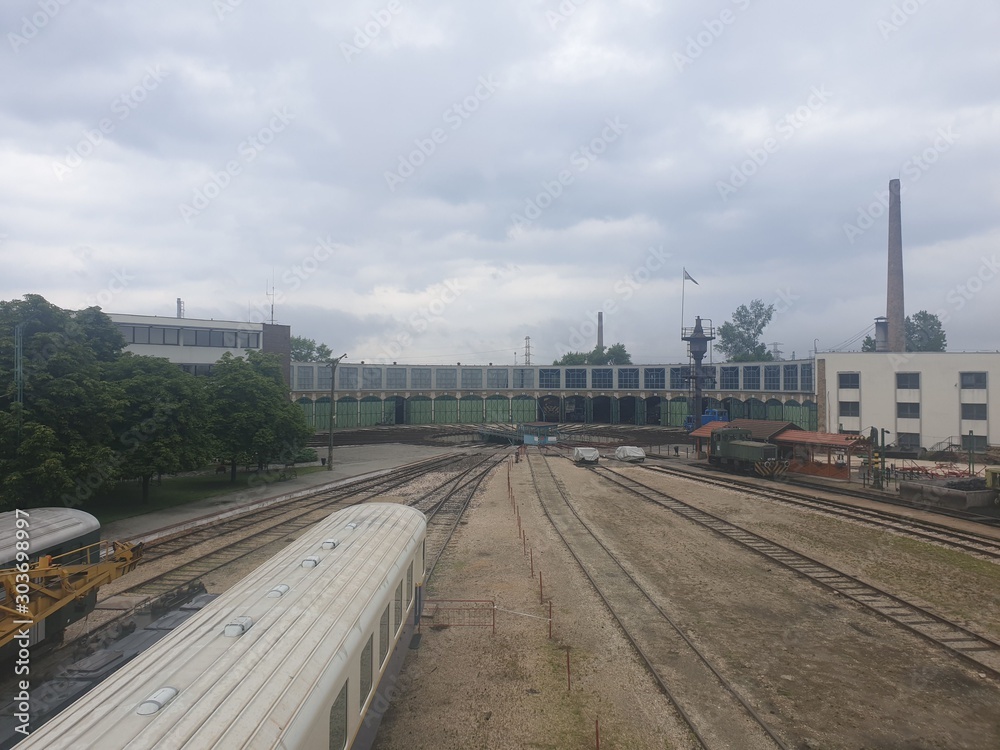 Fototapeta premium Museum of retro transport