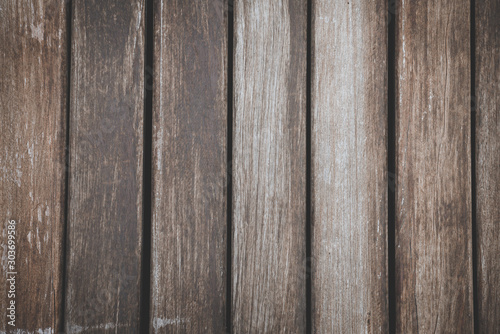 Vintage Brown wood vertical texture natural tree background