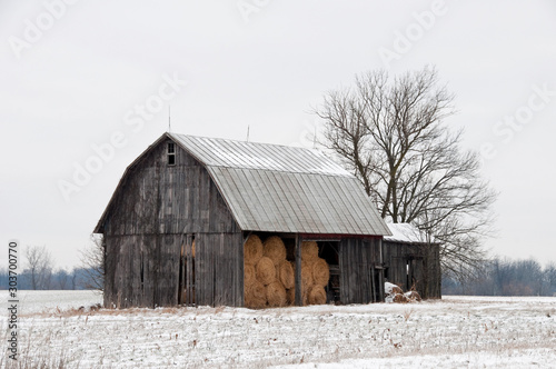 Hay in the Barn