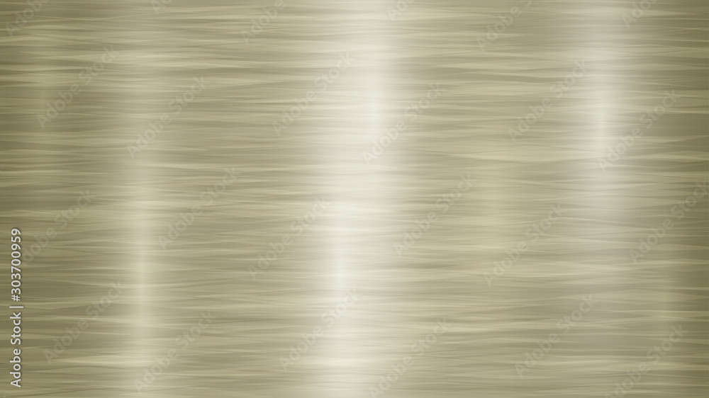 Abstract metal background with glares in golden and yellow colors Abstract metal background with glares in golden and yellow colors