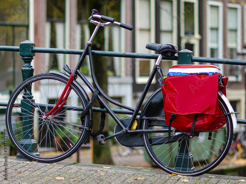 An Amsterdam Bicycle  photo