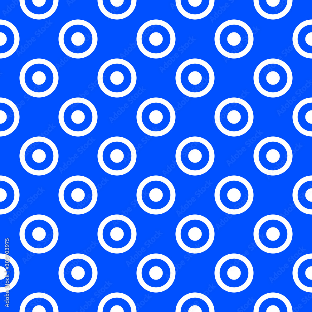 Simple seamless circle pattern