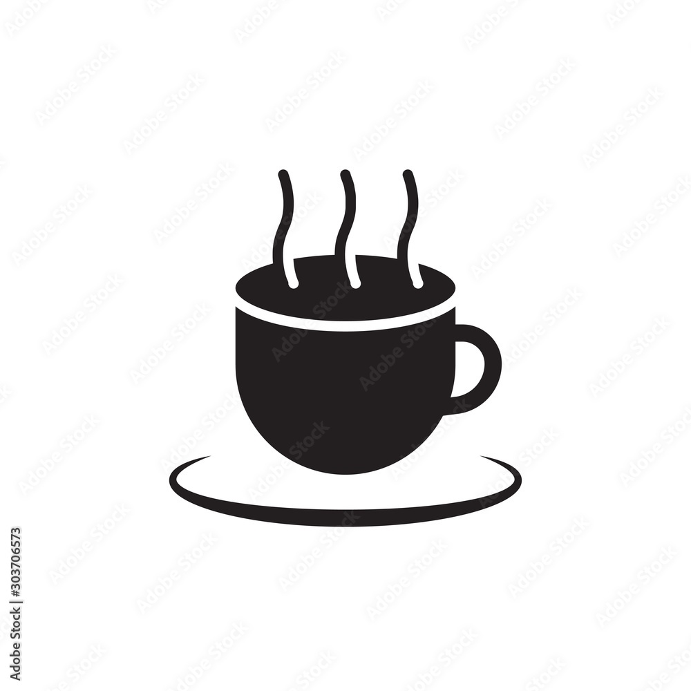 flat glyph coffee cup icon. Logo element illustration. coffee cup design. vector eps 10 . coffee cup concept. Can be used in web and mobile . flat glyph coffee cup icon. Logo element illustration. coffee cup design. vector eps 10 . coffee cup concept. Can be used in web and mobile .