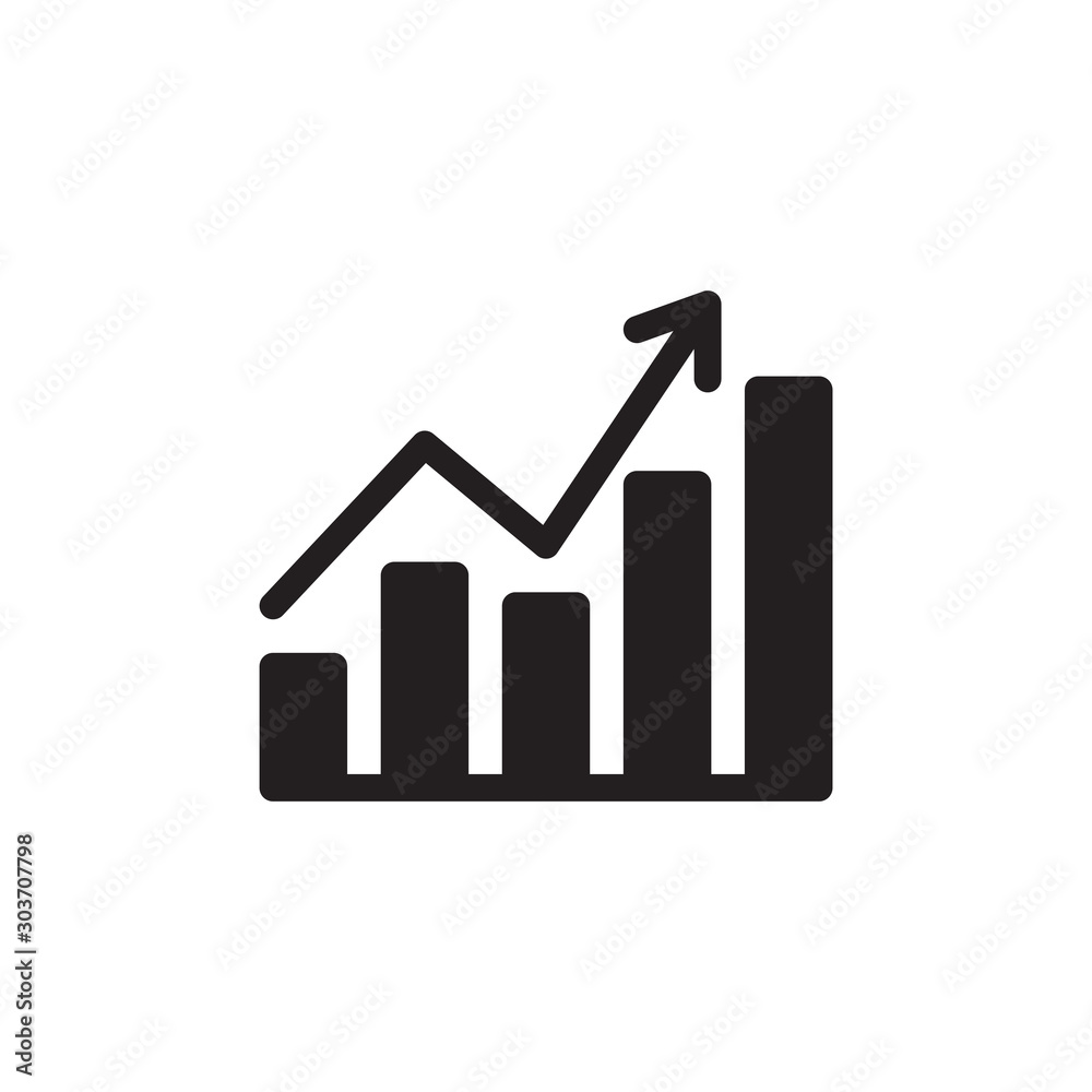 flat black glyph growth bar icon. Logo element illustration. growth bar design. vector eps 10 . growth bar concept. Can be used in web and mobile flat black glyph growth bar icon. Logo element illustration. growth bar design. vector eps 10 . growth bar concept. Can be used in web and mobile