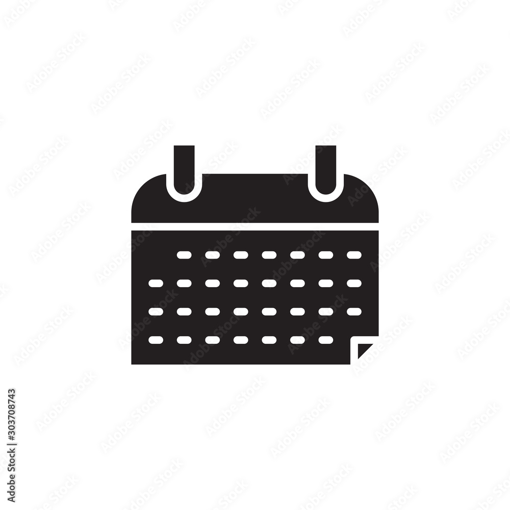 flat line calendar icon. Logo element illustration. calendar design. vector eps 10 . calendar concept. Can be used in web and mobile . flat line calendar icon. Logo element illustration. calendar design. vector eps 10 . calendar concept. Can be used in web and mobile .