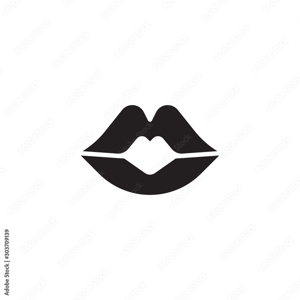 flat black glyph kiss icon. Logo element illustration. kiss design. vector eps 10 . kiss concept. Can be used in web and mobile . flat black glyph kiss icon. Logo element illustration. kiss design. vector eps 10 . kiss concept. Can be used in web and mobile .