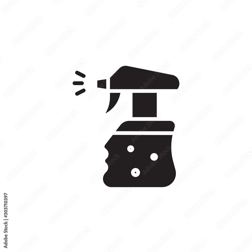 flat glyph black water sprayer icon. Logo element illustration. water sprayer design. vector eps 10 . water sprayer concept. Can be used in web and mobile . flat glyph black water sprayer icon. Logo element illustration. water sprayer design. vector eps 10 . water sprayer concept. Can be used in web and mobile .