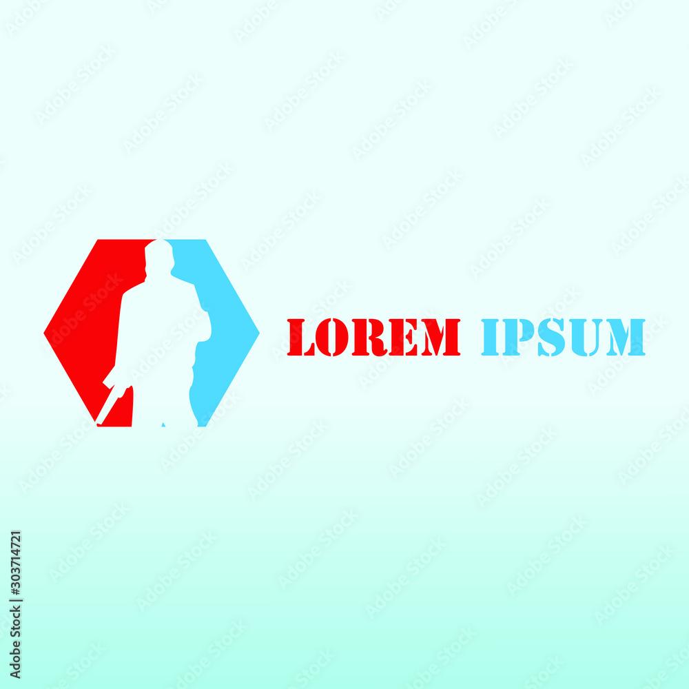Sniper emblem for sports teams. Sniper club labels and design elements. Logo shoot Sniper emblem for sports teams. Sniper club labels and design elements. Logo shoot