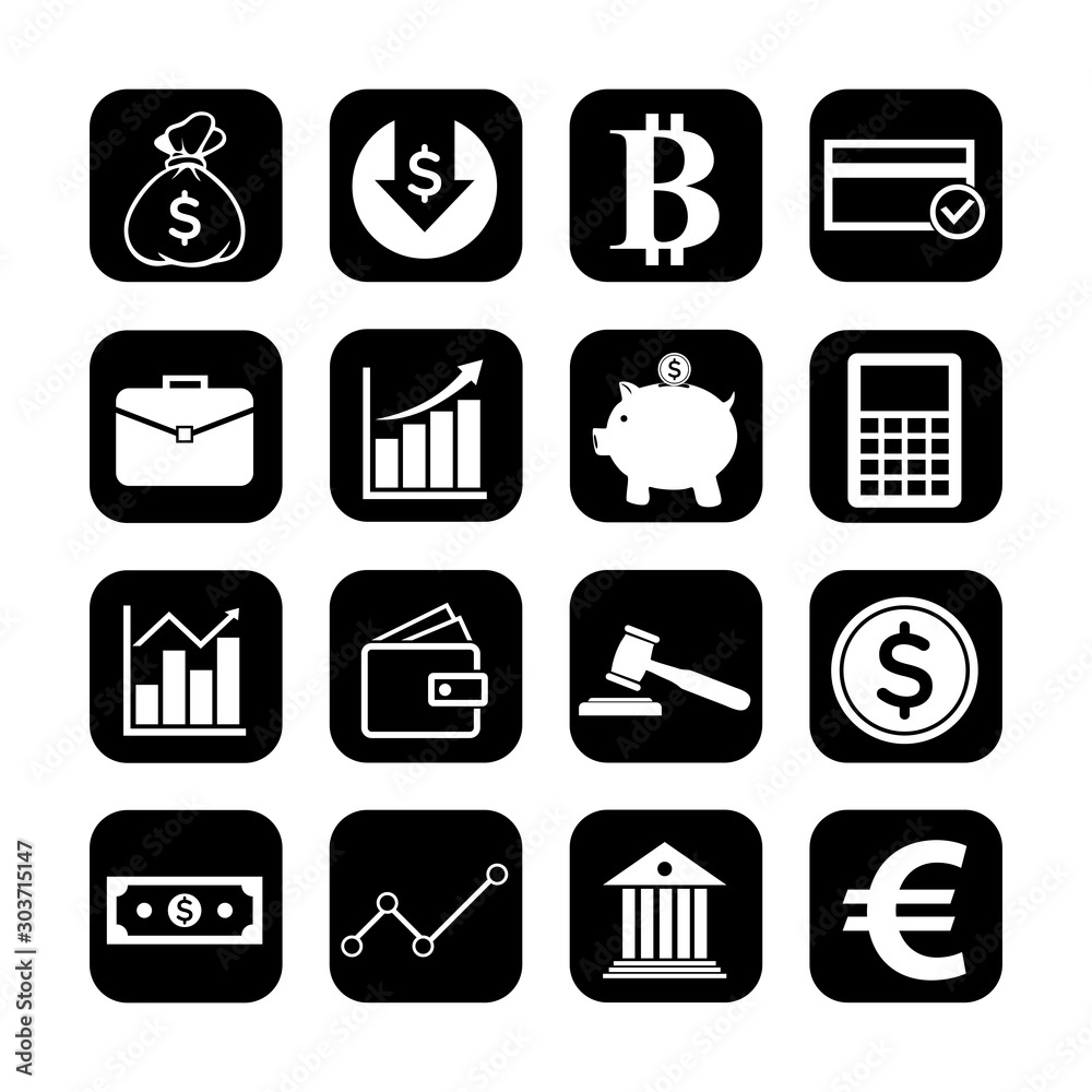 money and finance icon vector design symbol money and finance icon vector design symbol