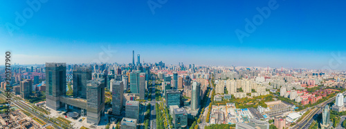 Canvas Print City Skyline of Pudong New Area, Shanghai, China