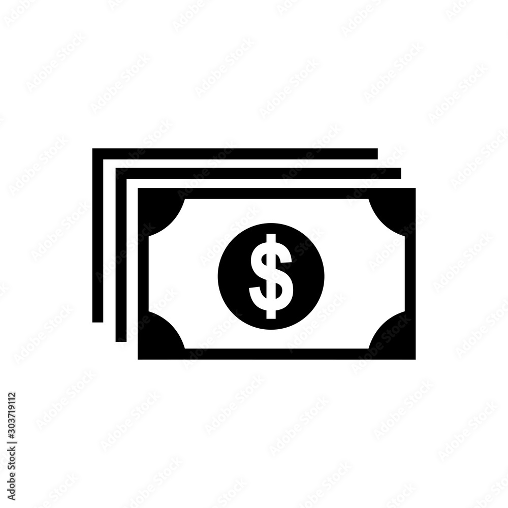 money icon vector design symbol