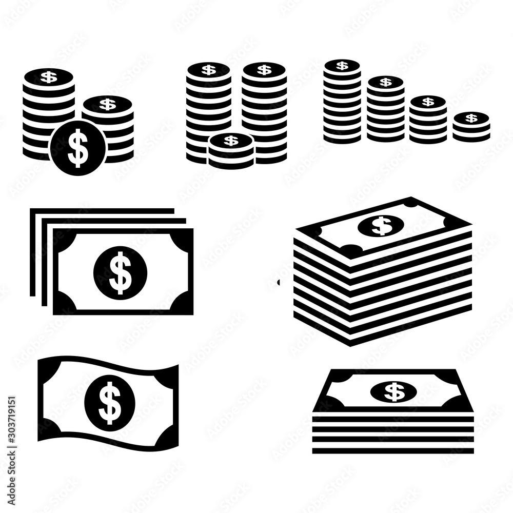 money icon vector design symbol money icon vector design symbol