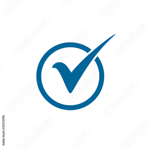 check mark icon vector design symbol