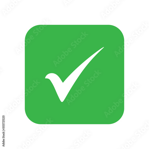 check mark icon vector design symbol