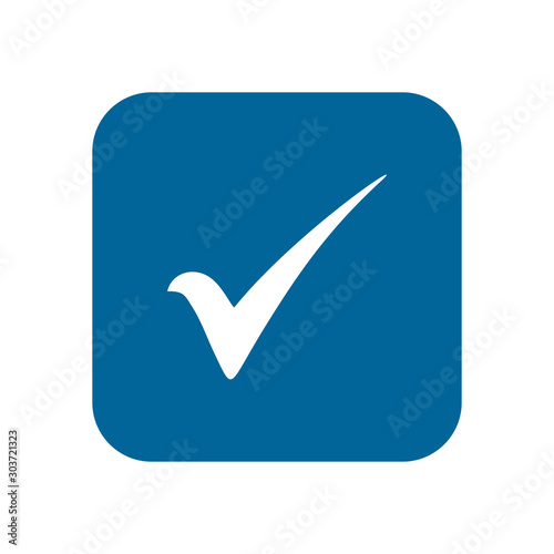 check mark icon vector design symbol