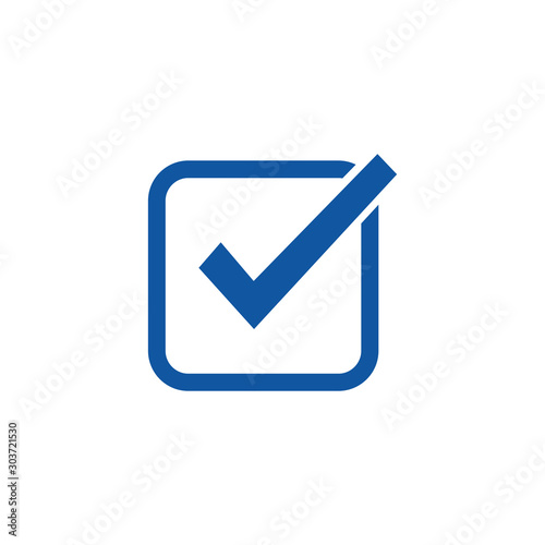 check mark icon vector design symbol