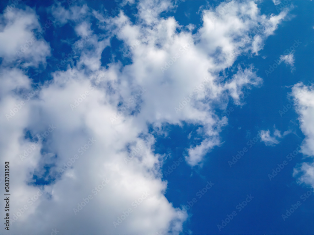 Fototapeta premium clouds in a blue sky
