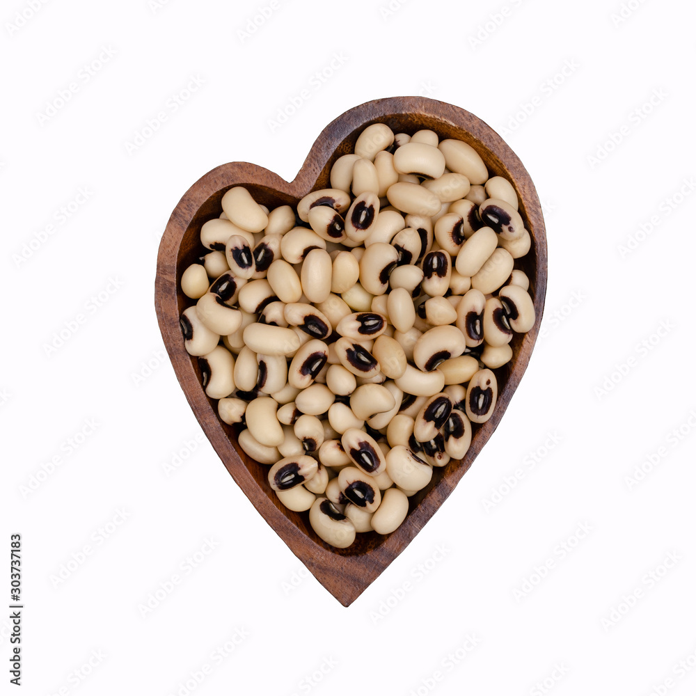 Fototapeta premium The black eye beans