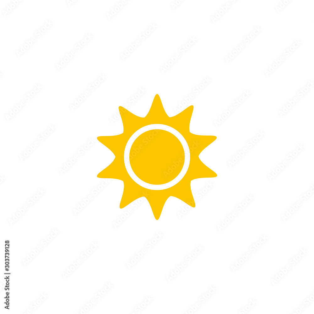 sun icon vector design symbol sun icon vector design symbol