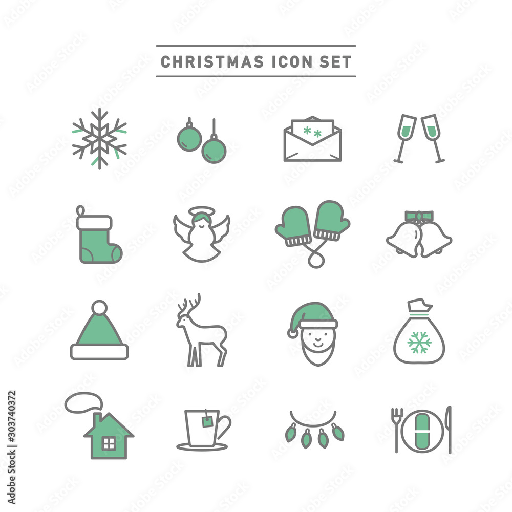 CHRISTMAS ICON SET