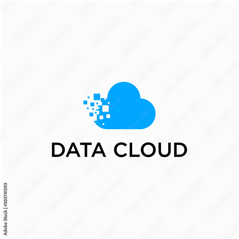 Cloud data Logo Design Inspiration For Business And Company Cloud data Logo Design Inspiration For Business And Company