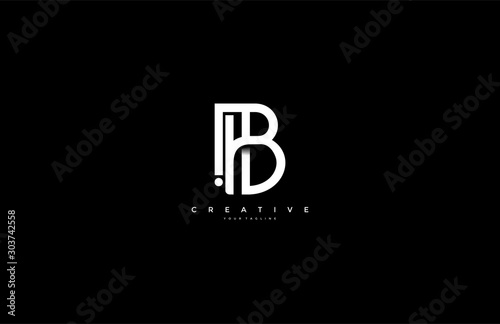 Initial B Luxury Monogram Elegant Logotype