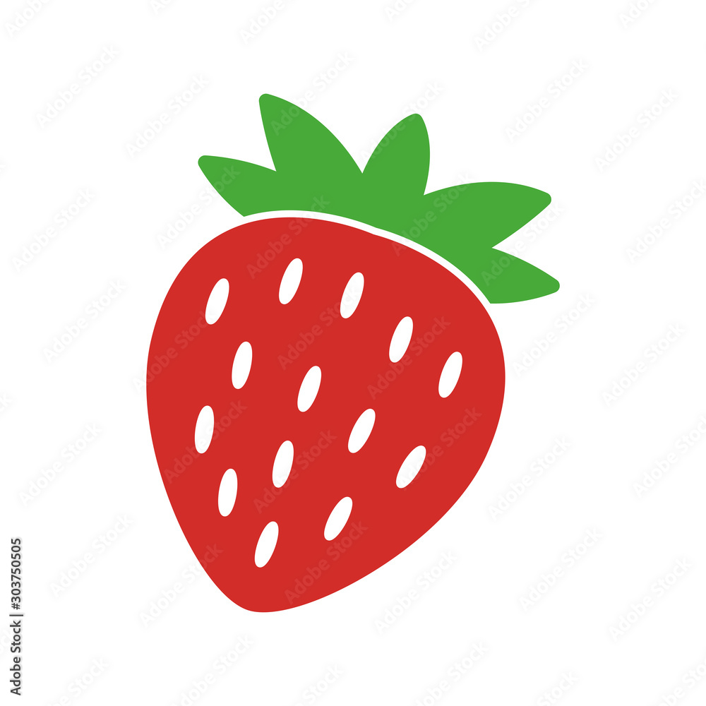 strawberry icon vector design template strawberry icon vector design template