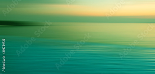 Motion blur background of refraction in water