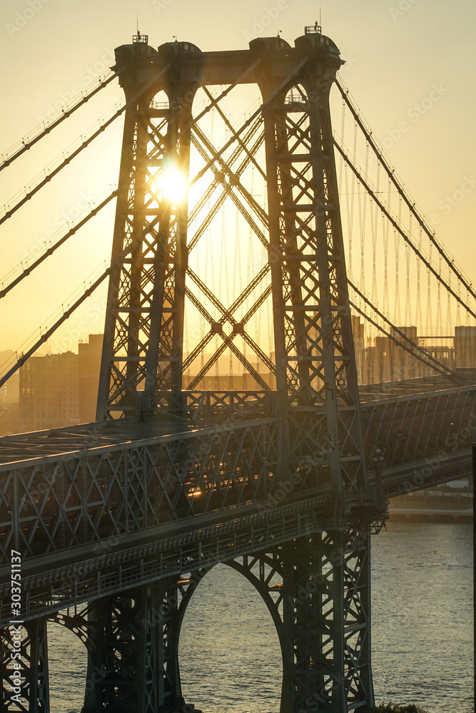 Fototapeta premium Williamsburg Bridge 