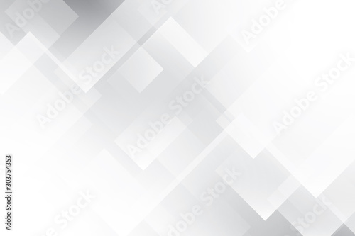 Abstract geometric white and gray color background. Vector, illustration.	