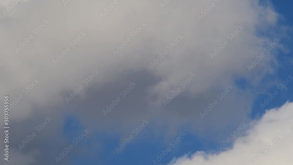 White clouds on blue sky White clouds on blue sky