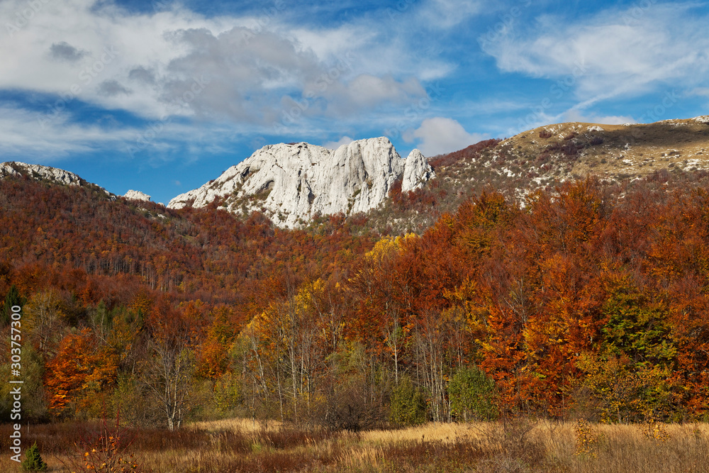 Autumn on Velebit mountain, Croatia Autumn on Velebit mountain, Croatia