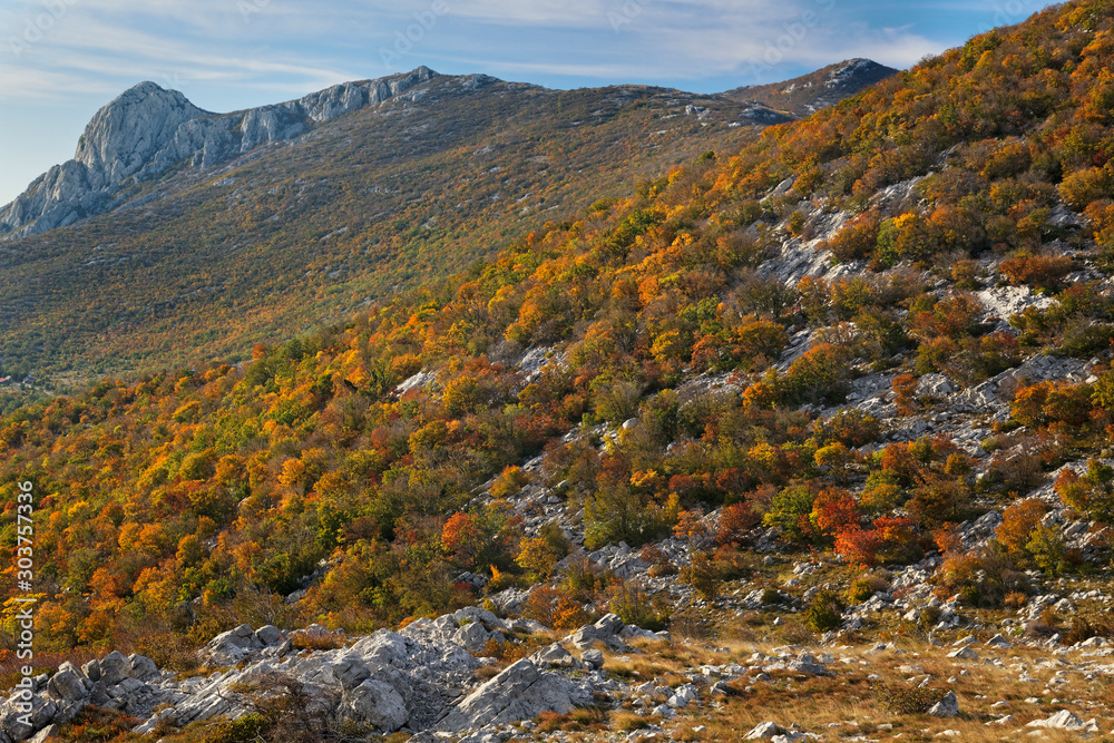 Autumn on Velebit mountain, Croatia