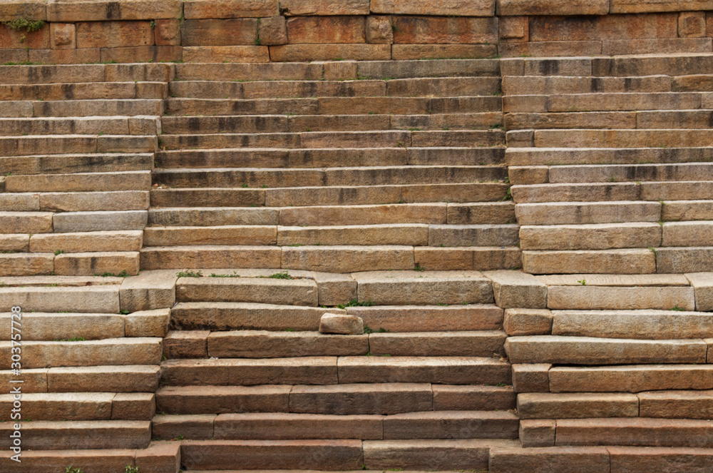 patterns and textures of Ancient indian rock steps patterns and textures of Ancient indian rock steps