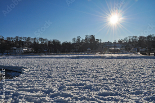 Winter im Ostseebad Göhren auf Rügen