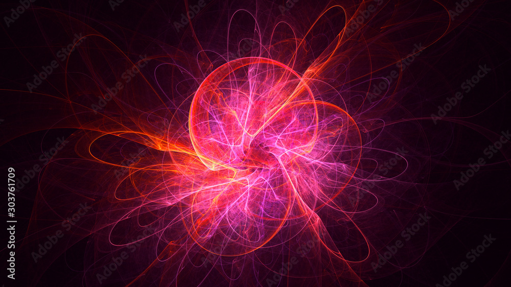 Fractal 3D rendering abstract light background Fractal 3D rendering abstract light background