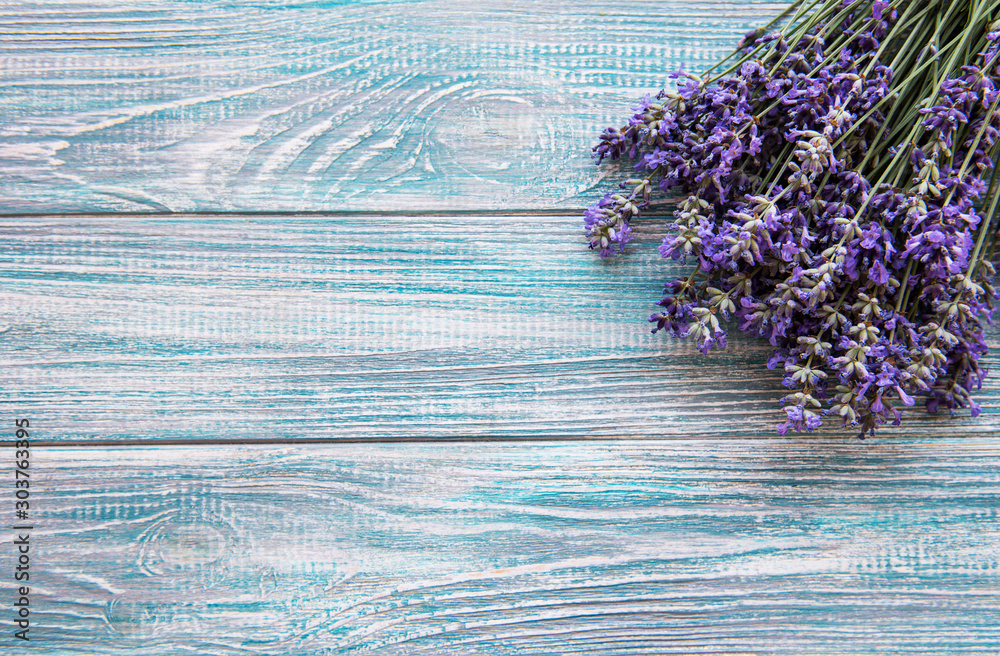 Fresh flowers of lavender - obrazy, fototapety, plakaty 