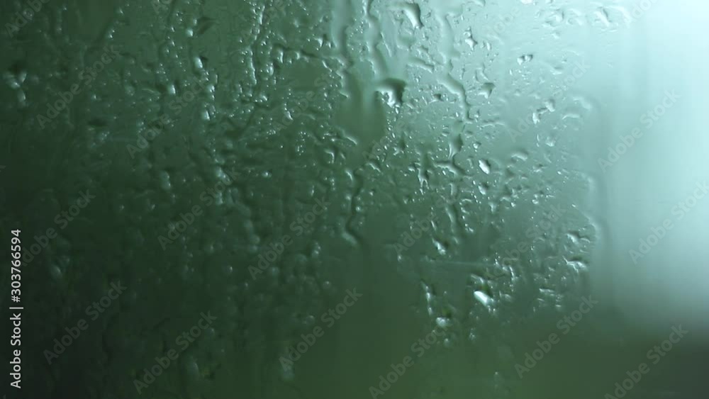 water drops on glass water drops on glass