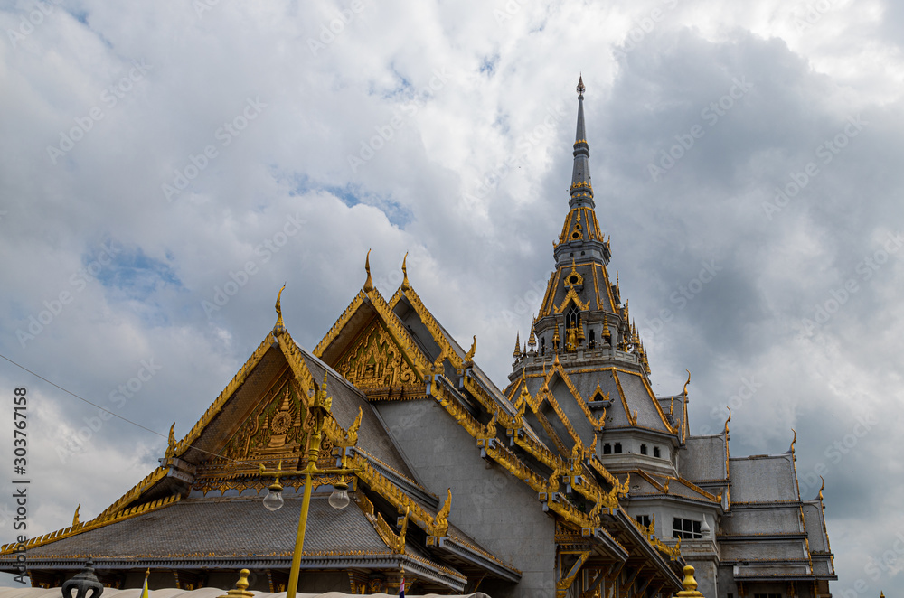 Fotografie a thai temple dedicated to rabbits