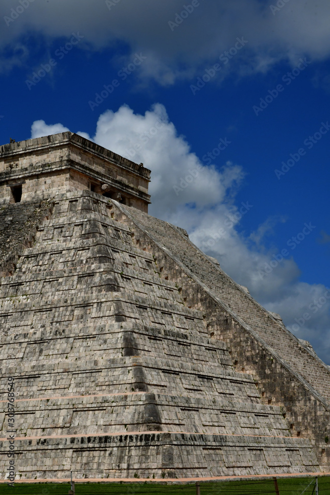 Chichen Itza; United Mexican States - may 13 2018 : pre Columbian site
