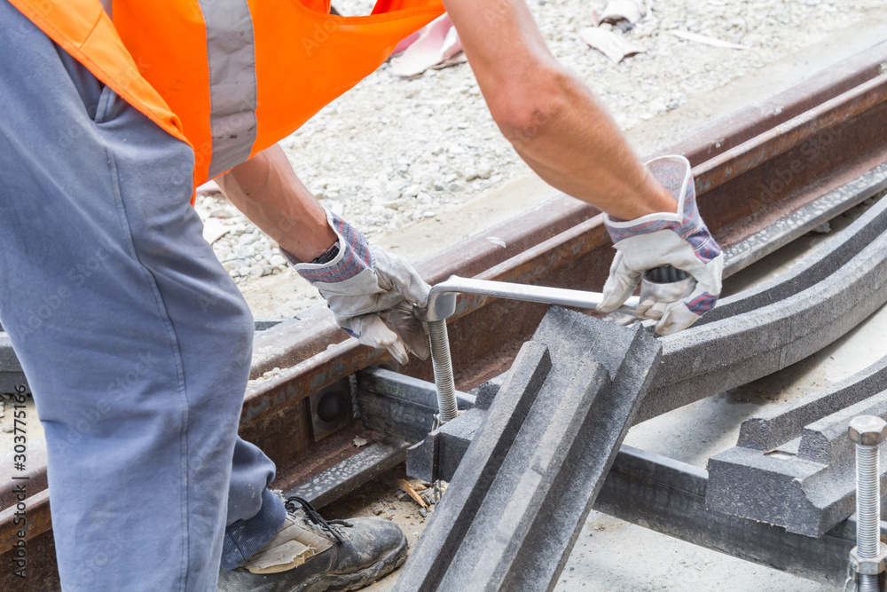 Heavy work for a construction worker on the site. Heavy work for a construction worker on the site.