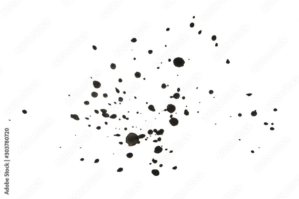 Black ink texture Japan style Black ink texture Japan style