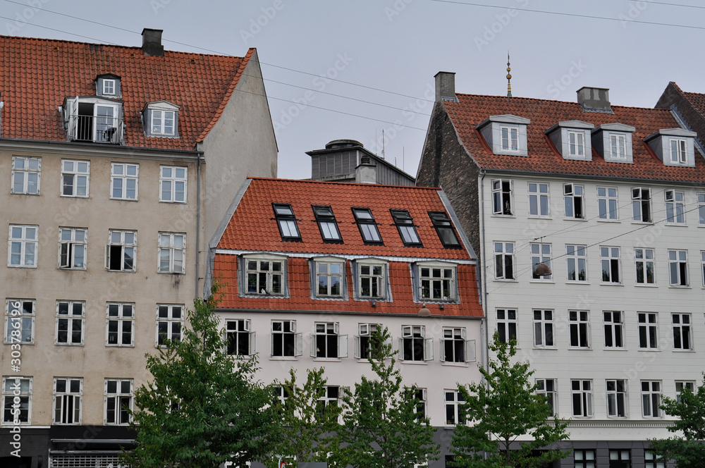 Fototapeta premium Stunning Copenhagen Architecture. Scandinavia, Denmark