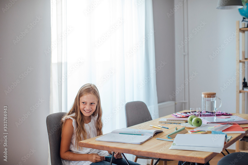 Portrait of Primary School Student