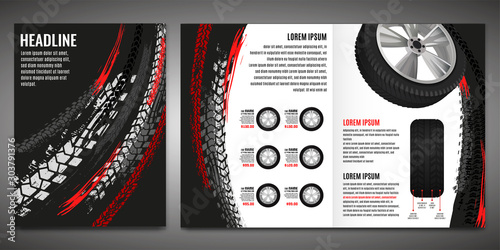 Tire Brochure Template