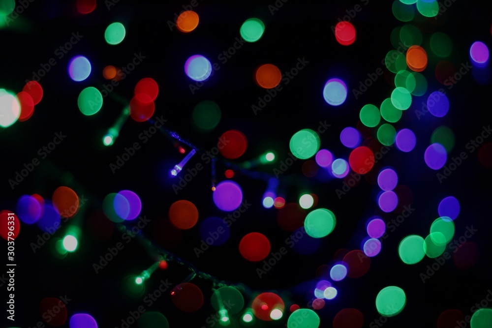 abstract background with lights