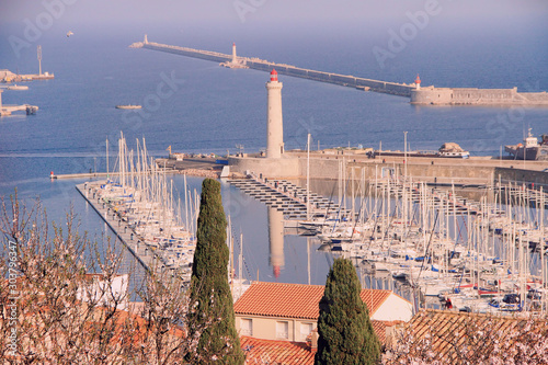 Harbor of Sete, Languedoc-Roussillon, France photo