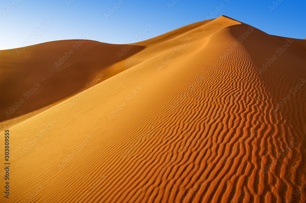 Fotografie Sand dunes in the desert