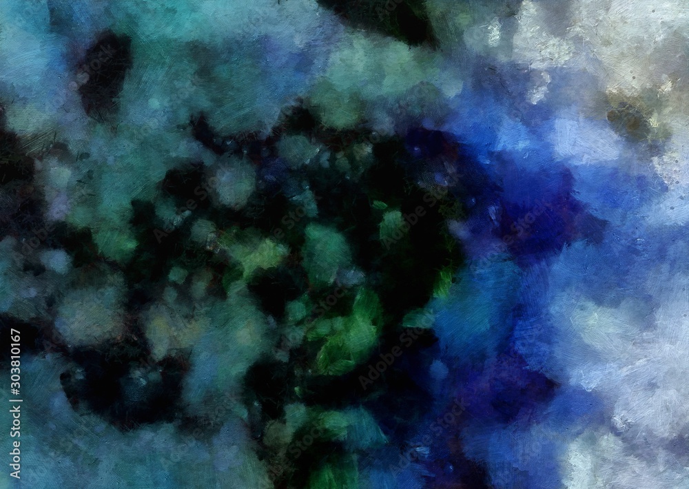 Obraz premium Designed grunge texture for creative ideas. Macro brushstrokes of oil. Abstract close up structure background. Colorful HD wallpaper. Simple graphic design template.