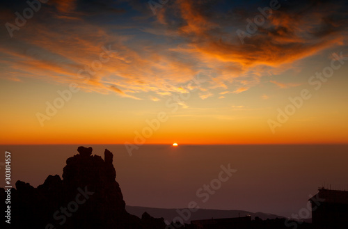 Sunrise on Teide